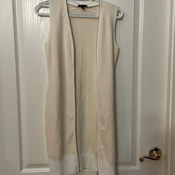 Rag & Bone white cream bodycon dress size S/P - Picture 8 of 9